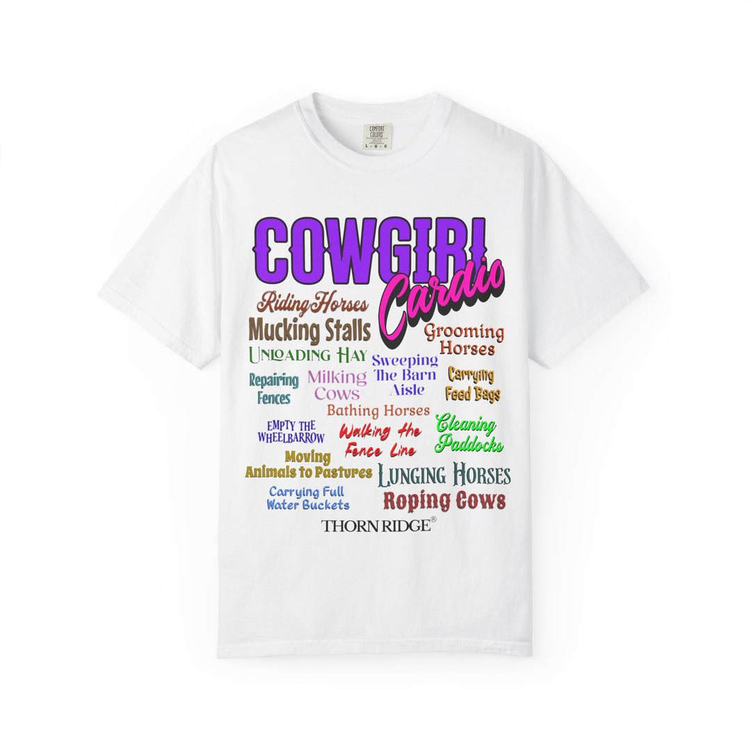 Cowgirl Cardio graphic tee by Thorn Ridge®