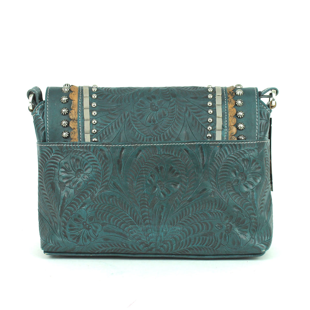 American West Blue Ridge Flap Crossbody Bag