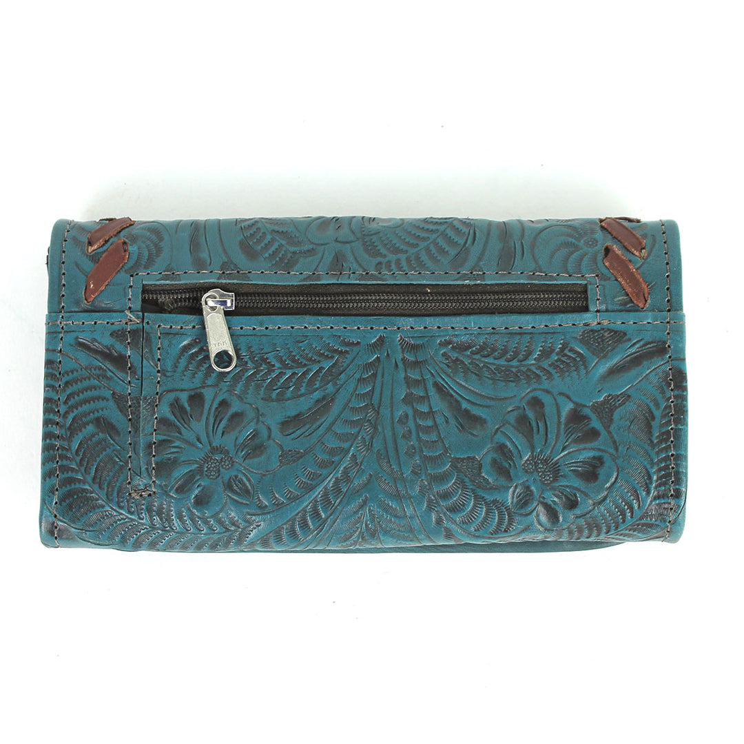 American West Lariats & Lace Ladies' Tri-Fold Wallet
