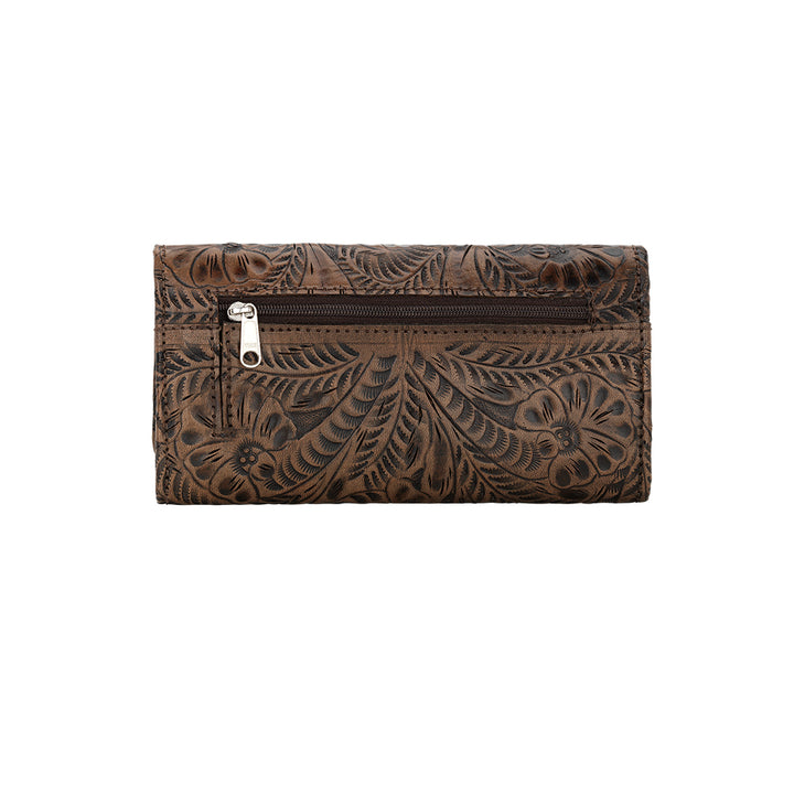 American West Lariats & Lace Ladies' Tri-Fold Wallet