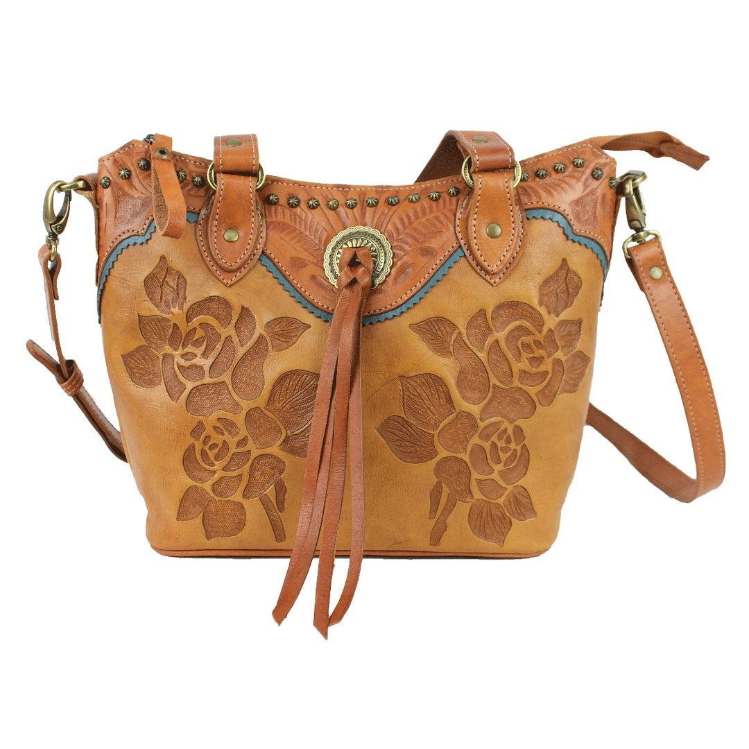 American West Texas Rose Small Bucket Tote