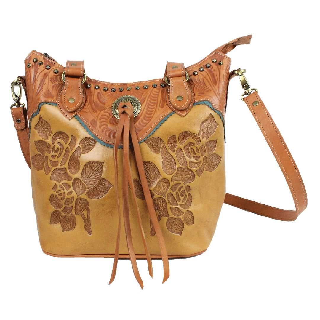 American West Texas Rose Large Bucket Tote