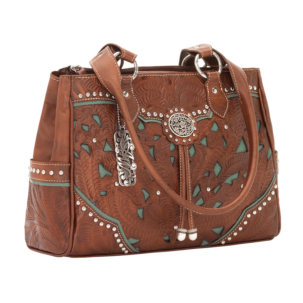 American West Lady Lace Multi-Compartment Organizer Tote