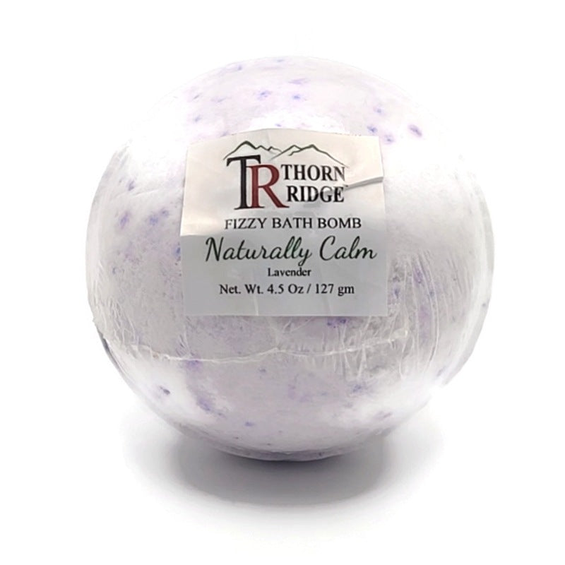 Naturally Calm: Lavender Bath Bomb