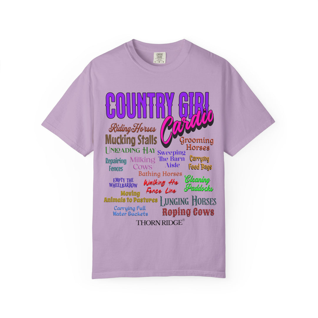 Country Girl Cardio graphic tee by Thorn Ridge®