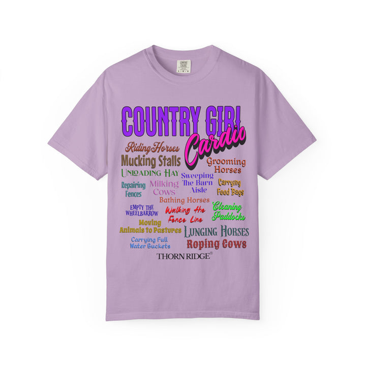 Country Girl Cardio graphic tee by Thorn Ridge®