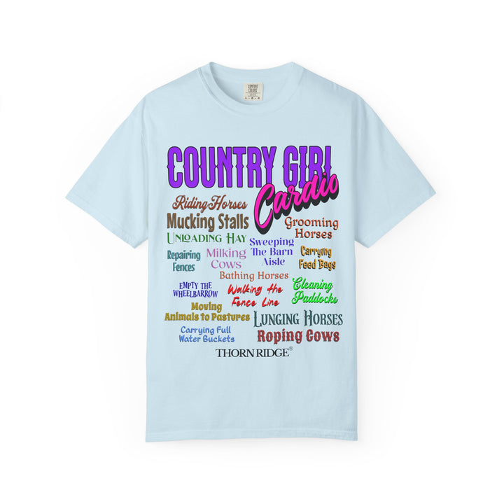 Country Girl Cardio graphic tee by Thorn Ridge®
