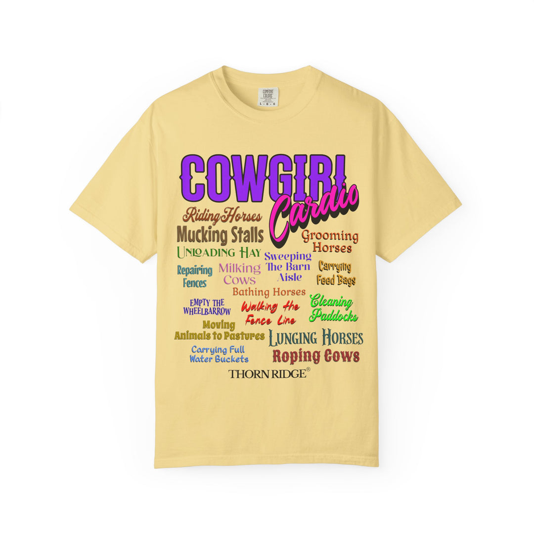 Cowgirl Cardio graphic tee by Thorn Ridge®