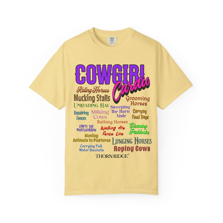 Cowgirl Cardio graphic tee by Thorn Ridge®