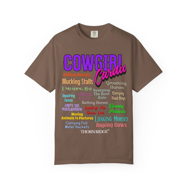 Cowgirl Cardio graphic tee by Thorn Ridge®