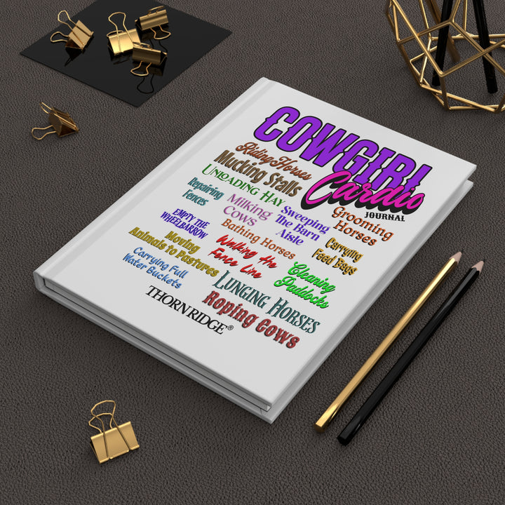 Cowgirl Cardio journal with chores