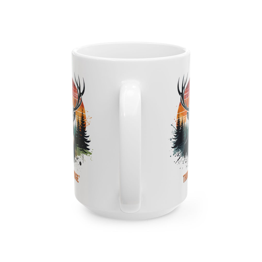 Buck at Sunset mug by Thorn Ridge®