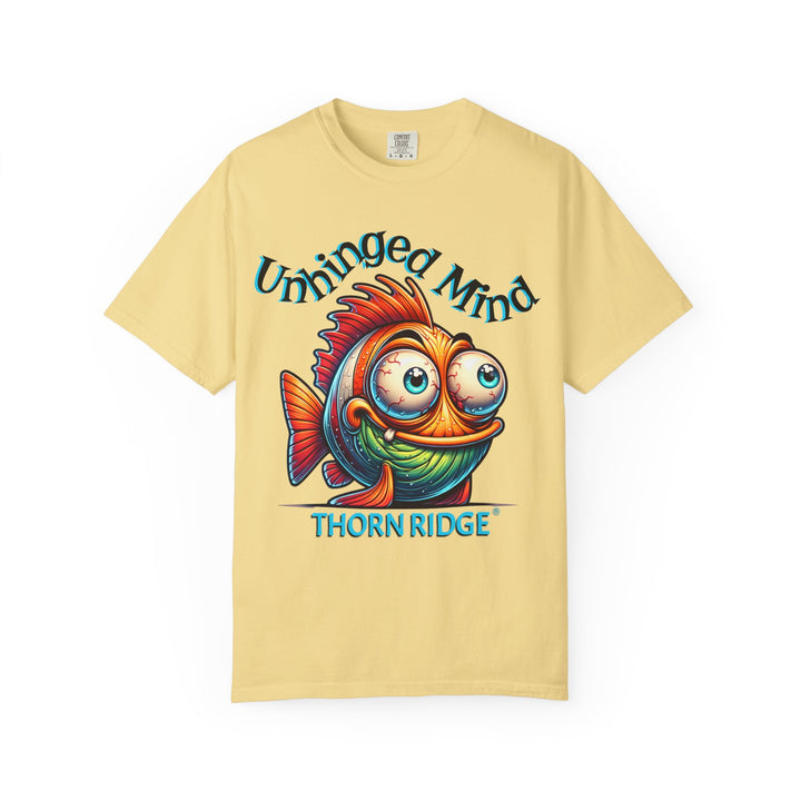 Unhinged Mind crazy looking fish graphic tee by Thorn Ridge®