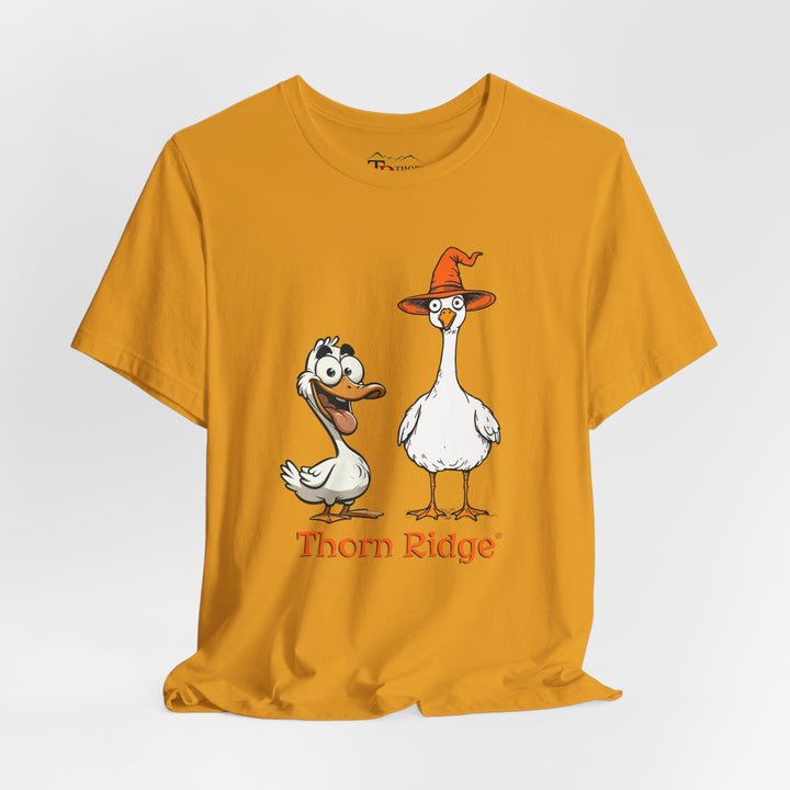duck and goose halloween tee by Thorn Ridge. 