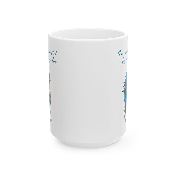 Hay Eating Diva mug by Thorn Ridge®