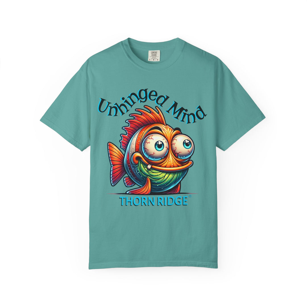 Unhinged Mind crazy looking fish graphic tee by Thorn Ridge®