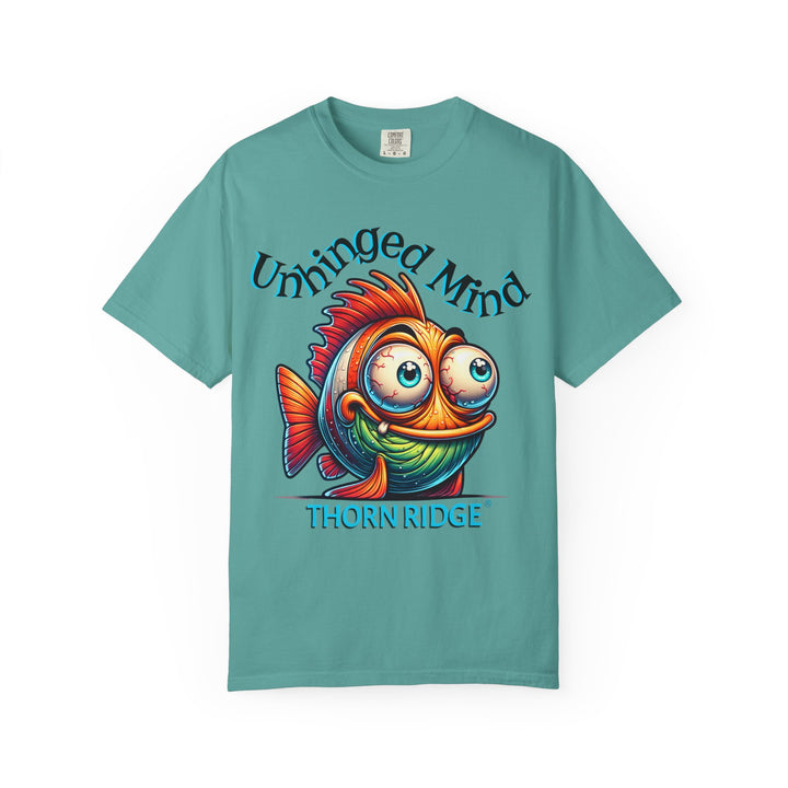 Unhinged Mind crazy looking fish graphic tee by Thorn Ridge®