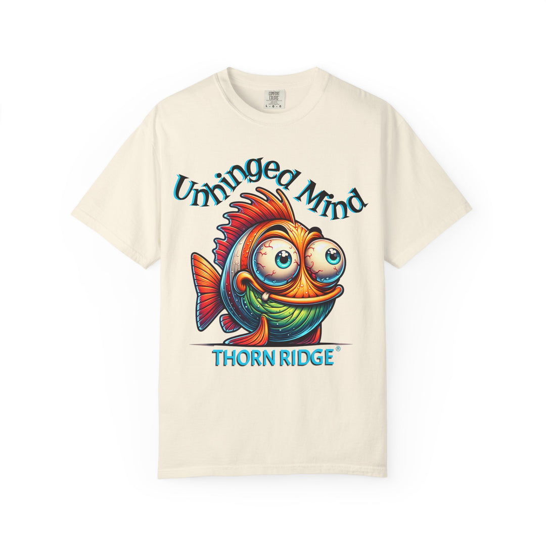 Unhinged Mind crazy looking fish graphic tee by Thorn Ridge®