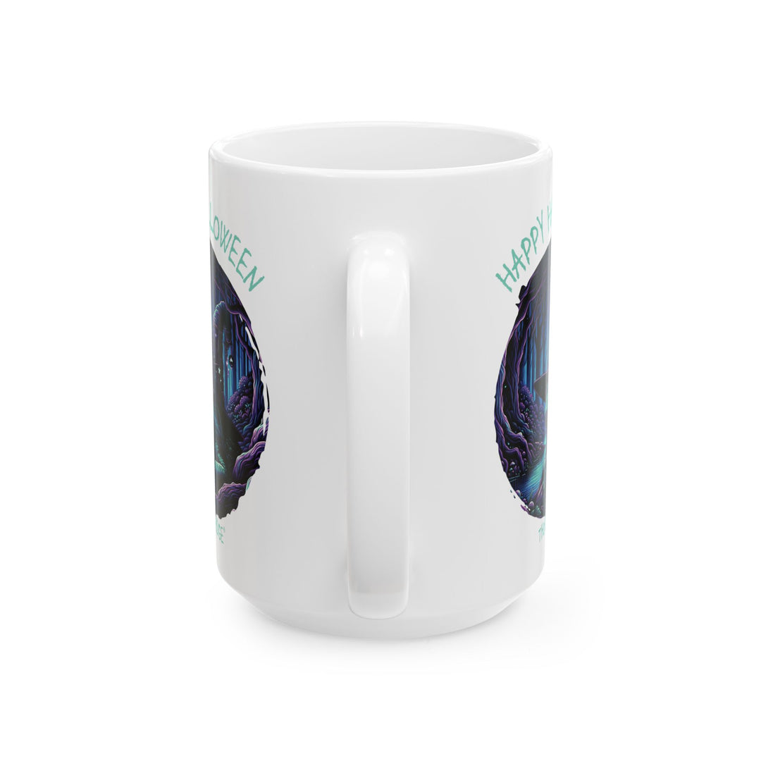 Happy Halloween from the Frog Witch mug by Thorn Ridge®