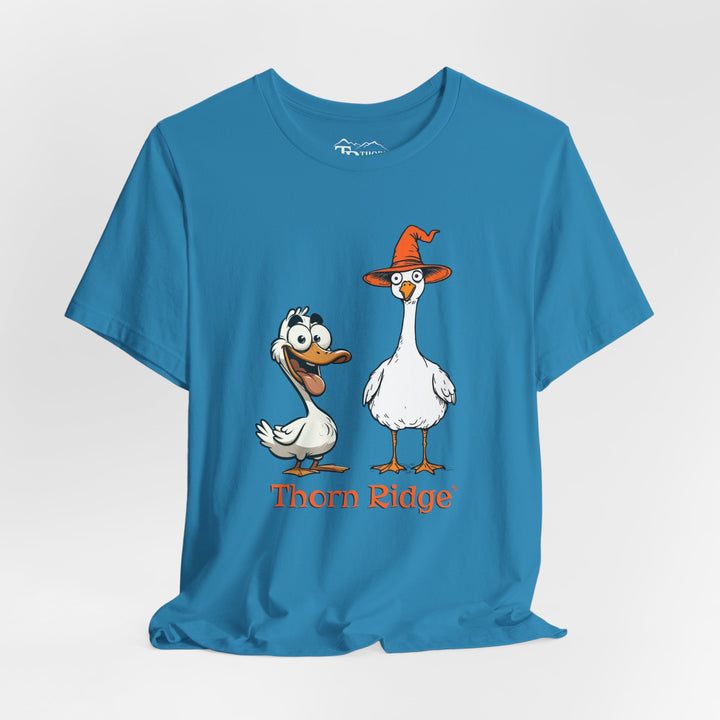 duck and goose halloween tee by Thorn Ridge. 