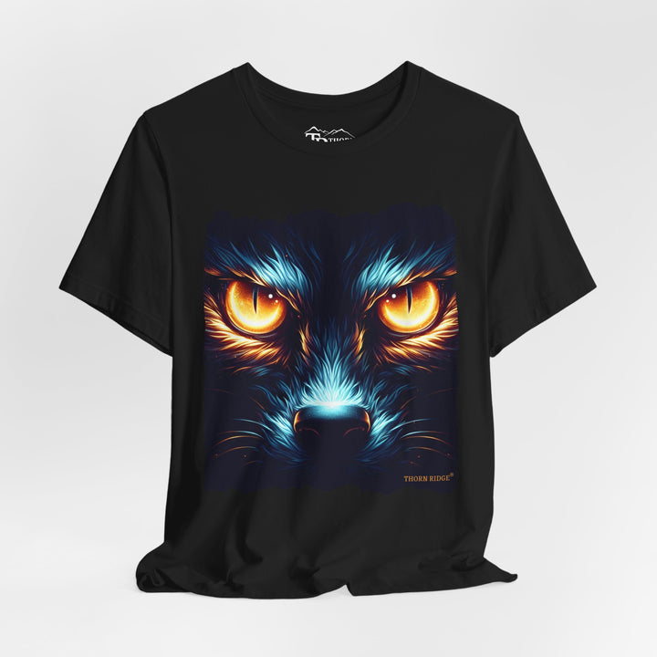 Nightseer fantasty tee of a cats eyes, dogs nose by Thorn Ridge