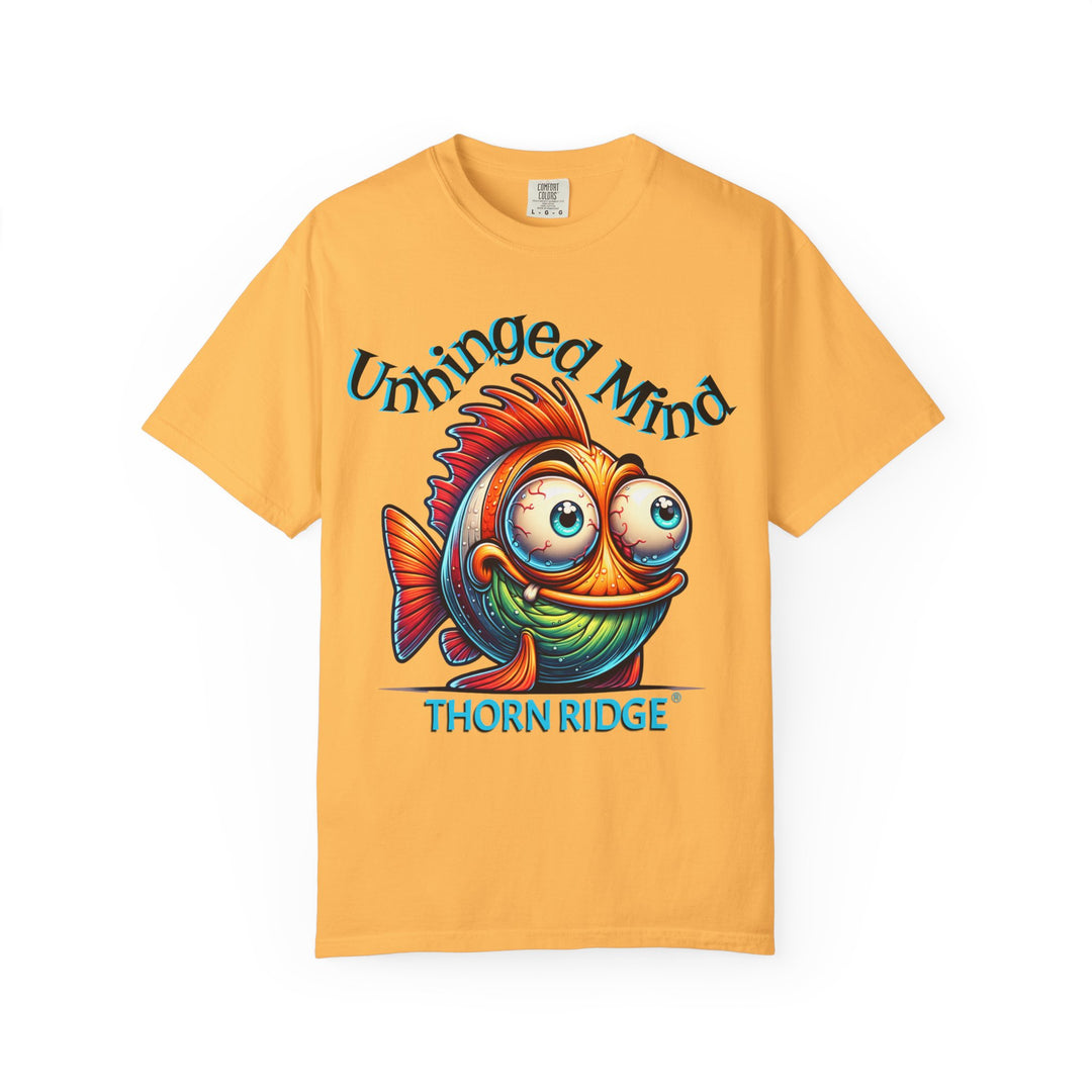 Unhinged Mind crazy looking fish graphic tee by Thorn Ridge®