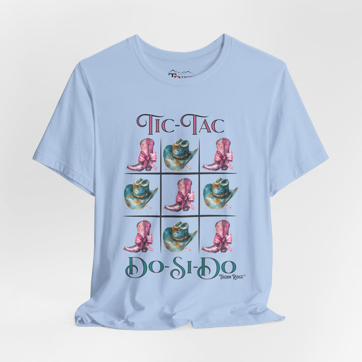 Tic-Tac Do-Si-Do Fun Graphic Tee