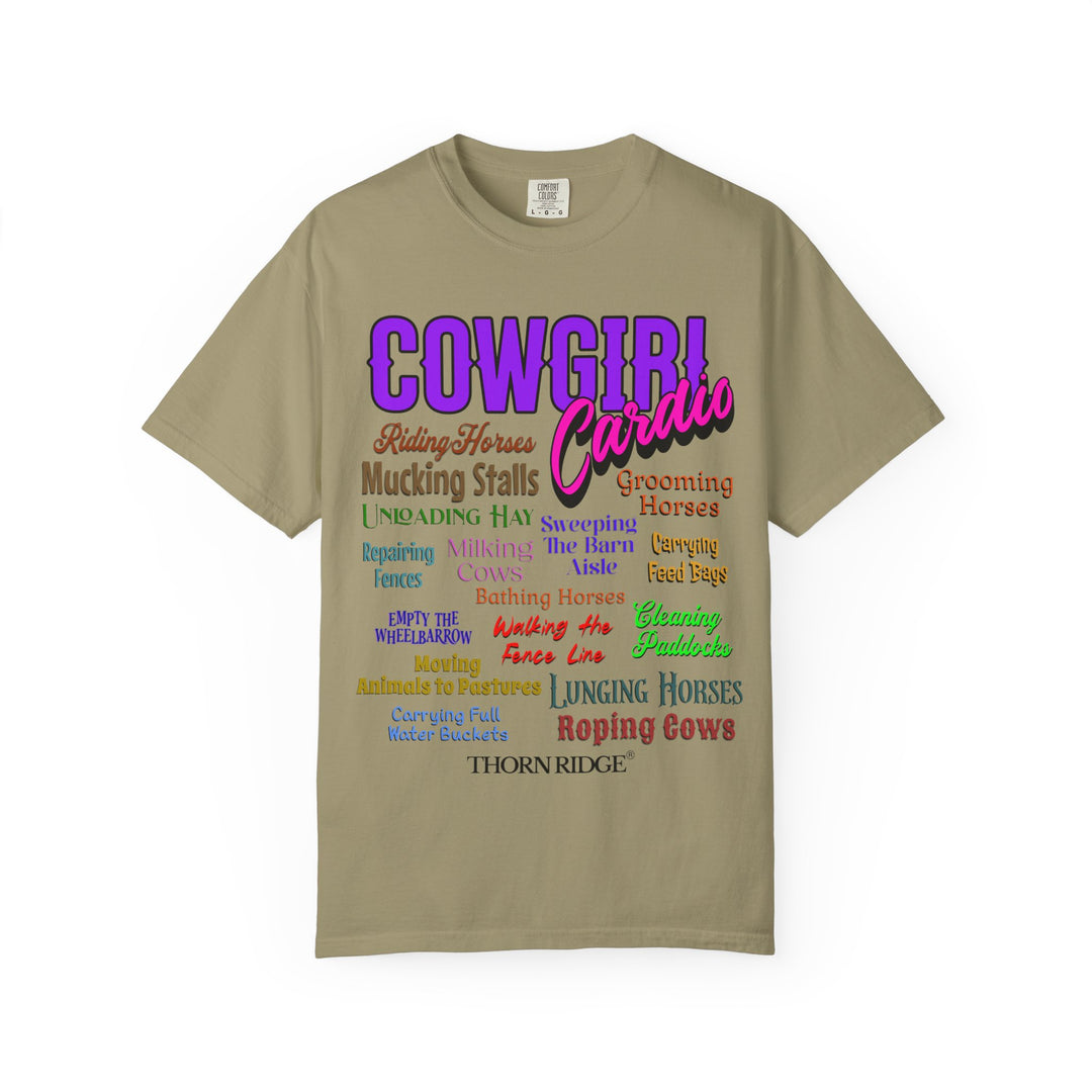 Cowgirl Cardio graphic tee by Thorn Ridge®