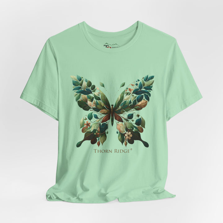 Leaf Butterfly graphic tee labeled Thorn Ridge®