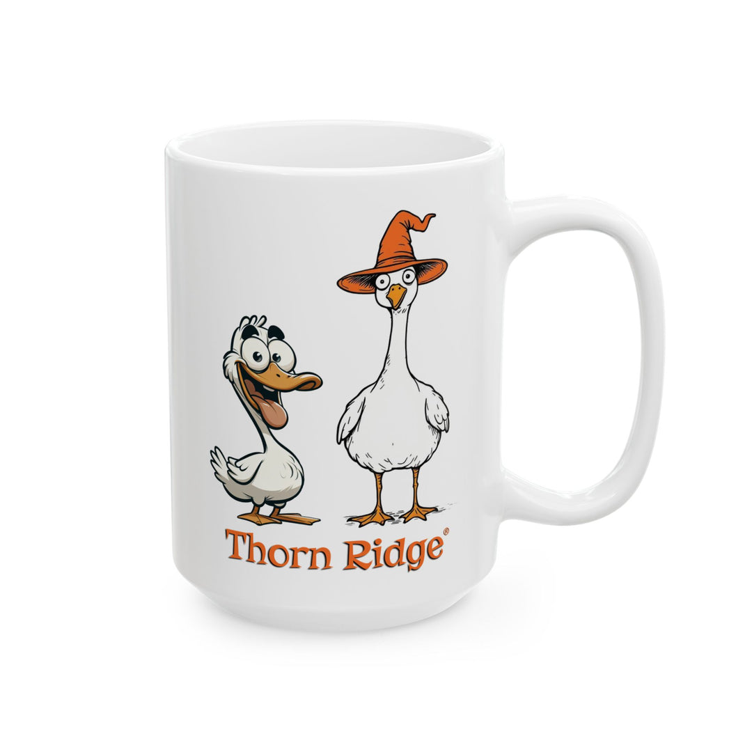 Goose and Duck Halloween Mug by Thorn Ridge®