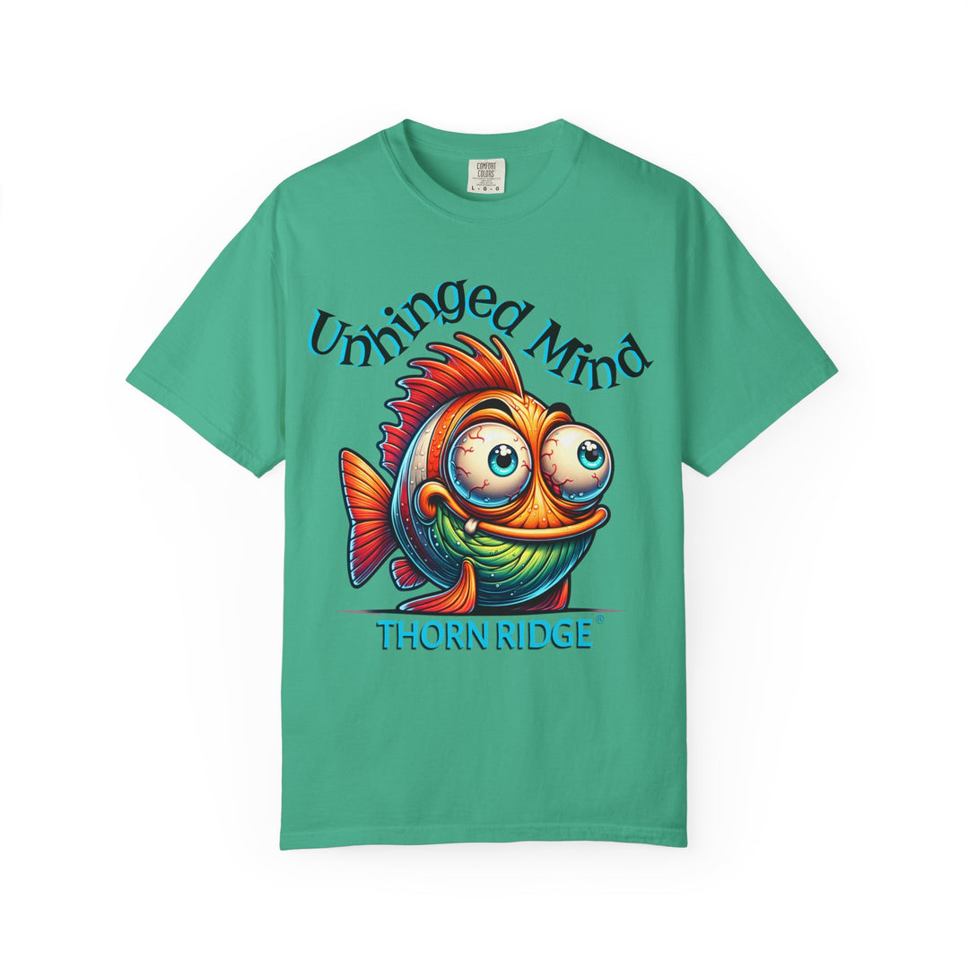 Unhinged Mind crazy looking fish graphic tee by Thorn Ridge®