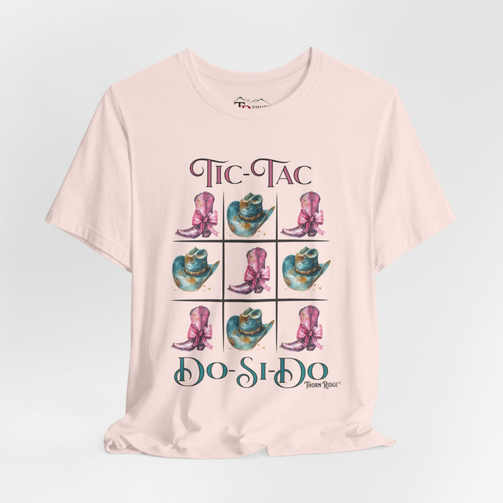 Tic-Tac Do-Si-Do Fun Graphic Tee