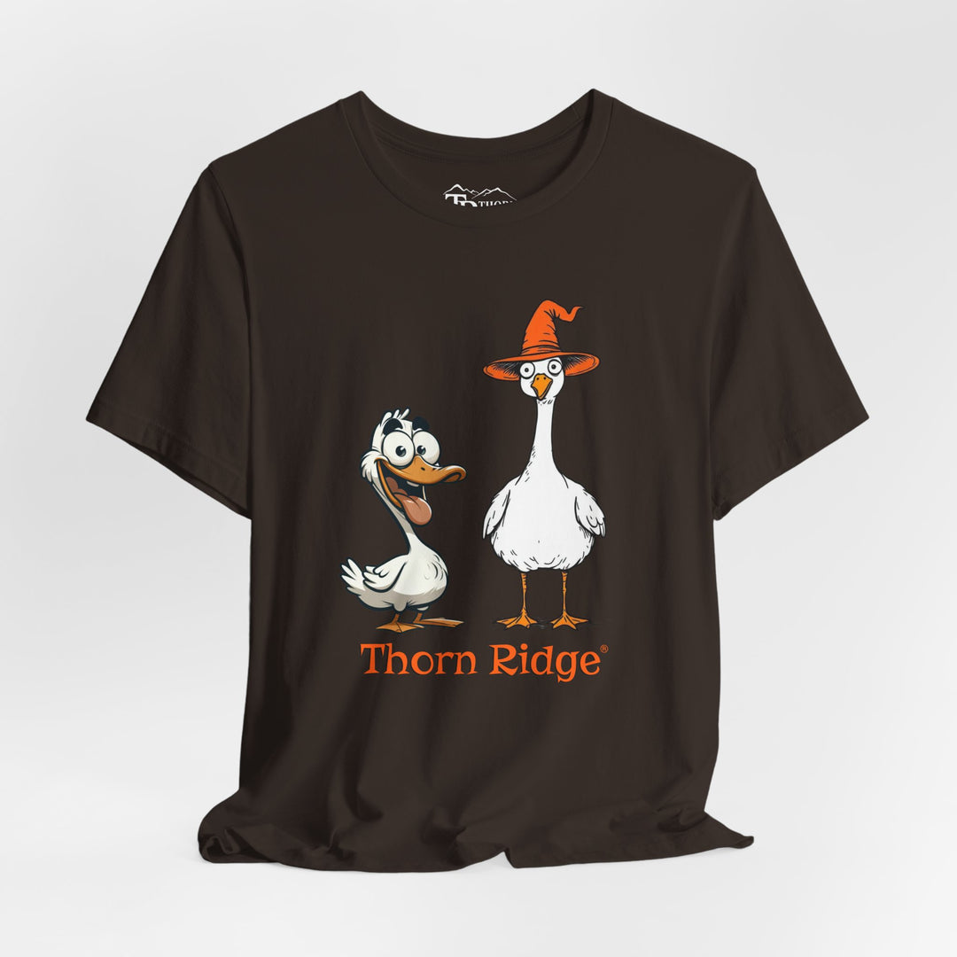 duck and goose halloween tee by Thorn Ridge. 