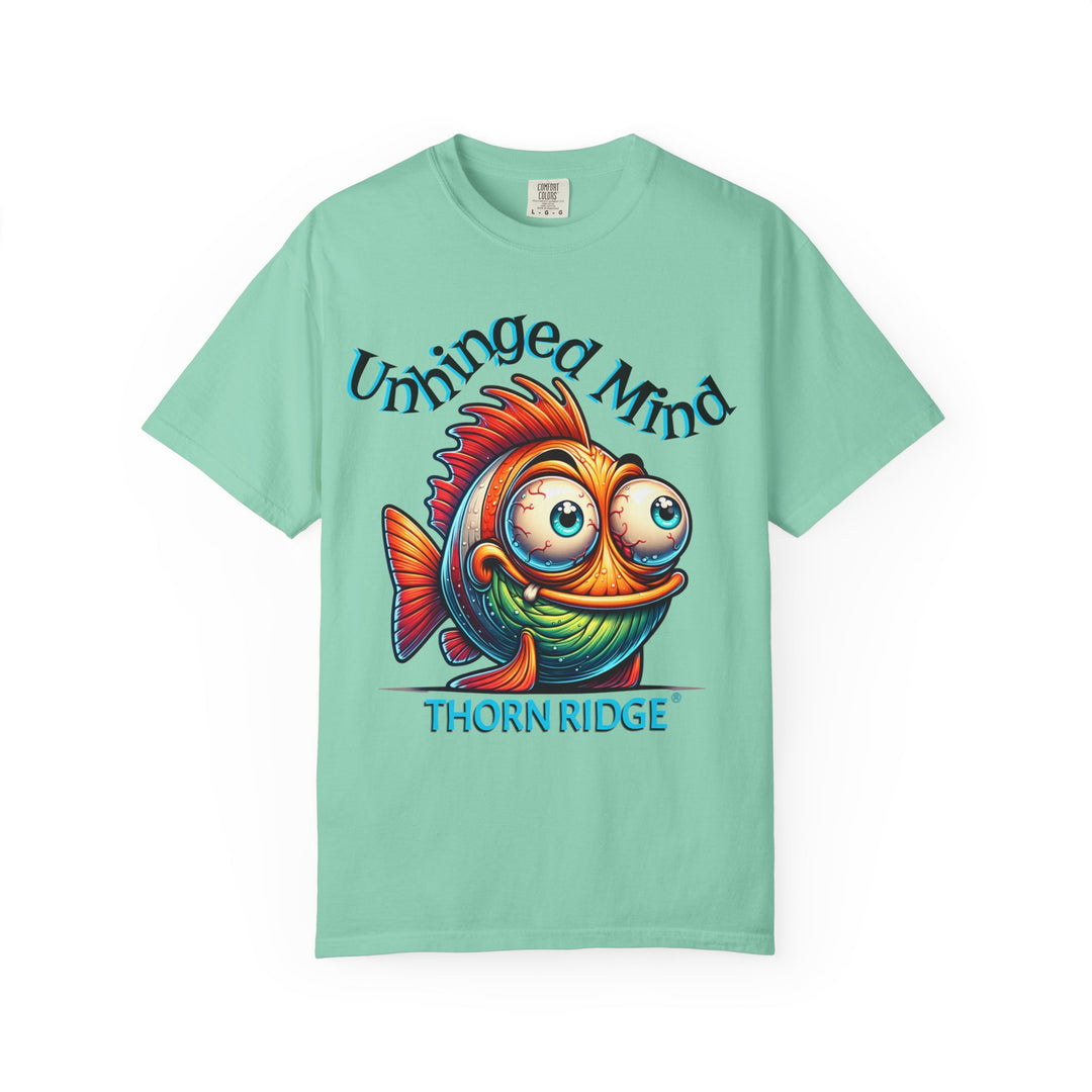 Unhinged Mind crazy looking fish graphic tee by Thorn Ridge®