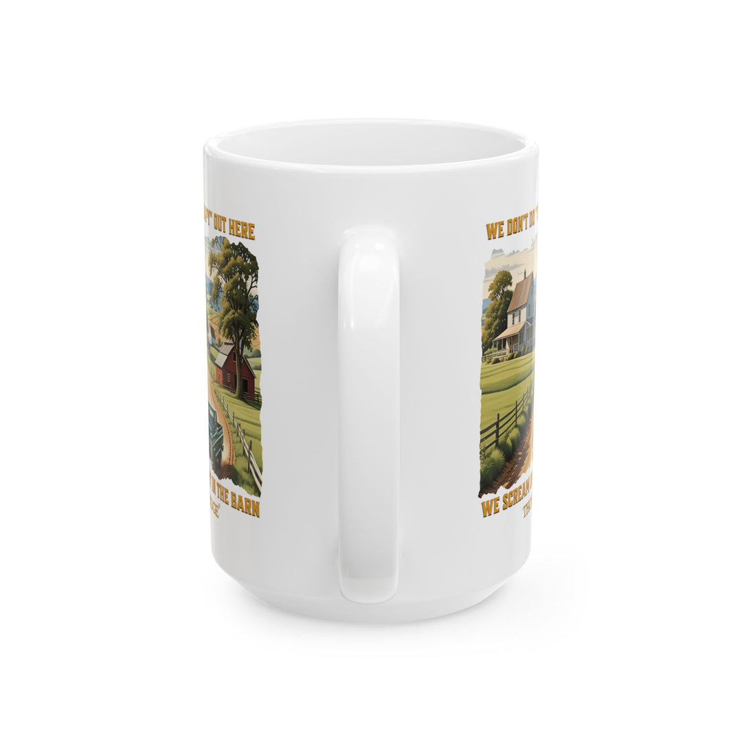 Barn Therapy mug by Thorn Ridge®