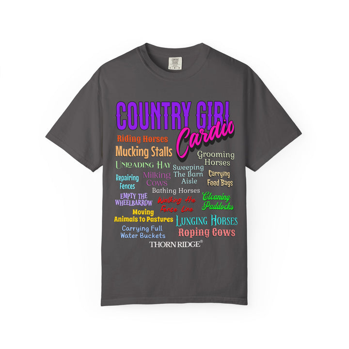 Country Girl Cardio graphic tee by Thorn Ridge®