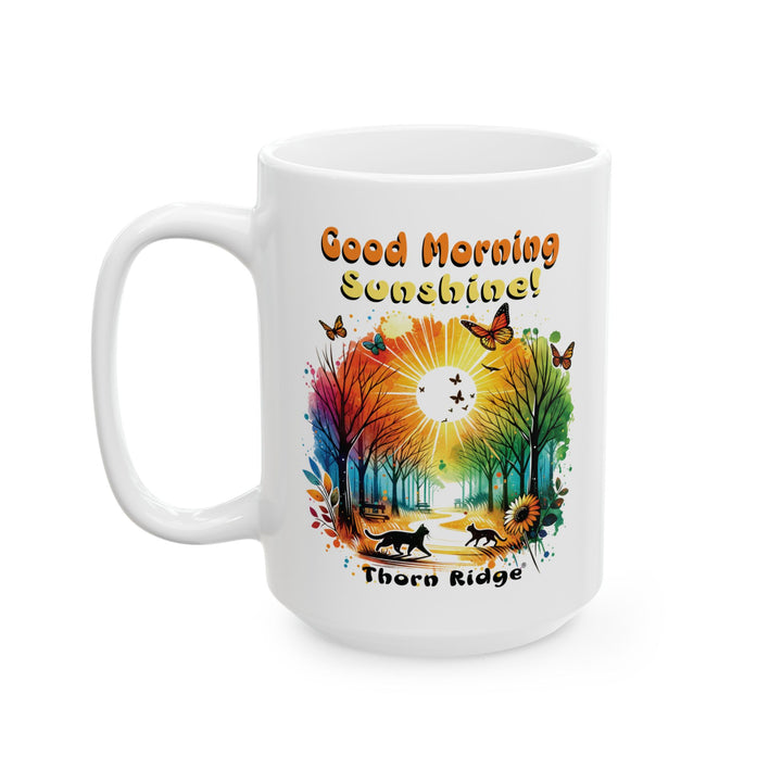 Good Morning Sunshine mug by Thorn Ridge®