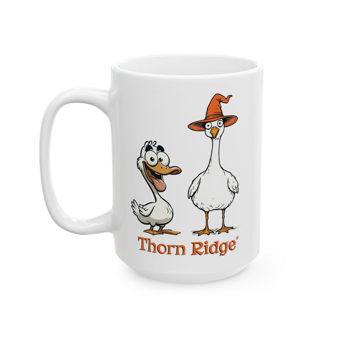 Goose and Duck Halloween Mug by Thorn Ridge®