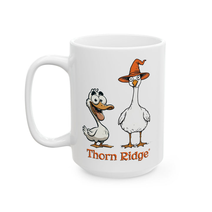 Goose and Duck Halloween Mug by Thorn Ridge®