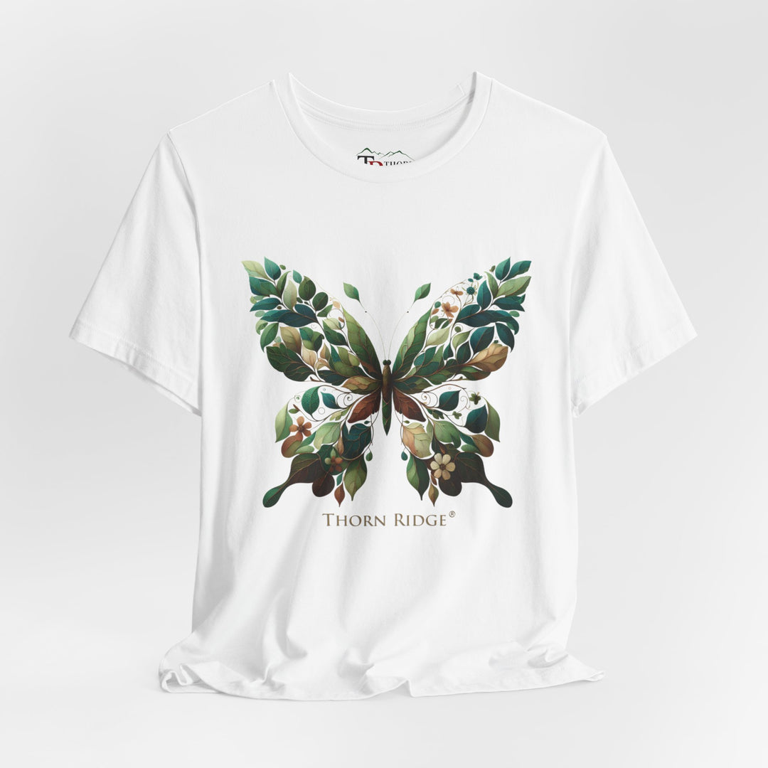Leaf Butterfly graphic tee labeled Thorn Ridge®