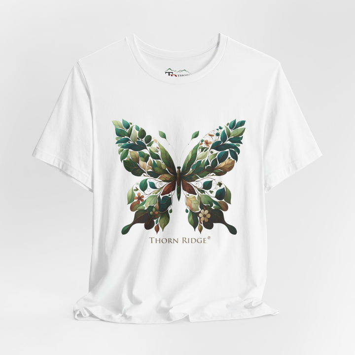 Leaf Butterfly graphic tee labeled Thorn Ridge®