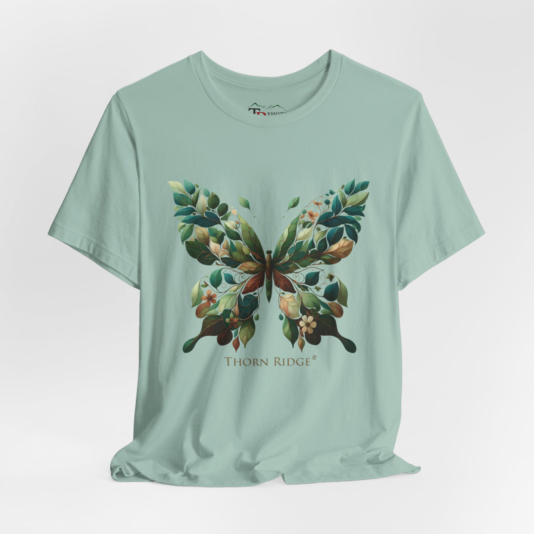 Leaf Butterfly graphic tee labeled Thorn Ridge®