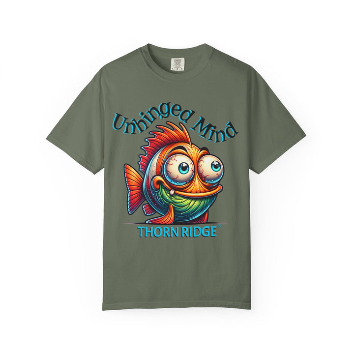 Unhinged Mind crazy looking fish graphic tee by Thorn Ridge®