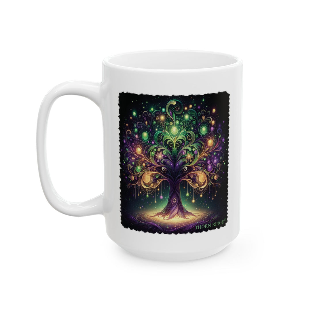 Neon Tree of Life mug by Thorn Ridge®
