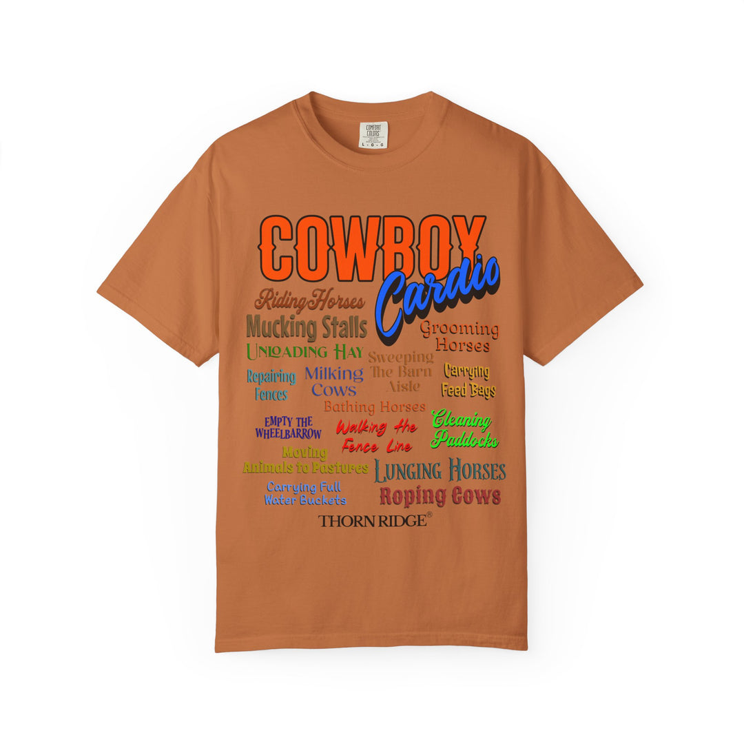 Cowboy Cardio graphic tee by Thorn Ridge® 