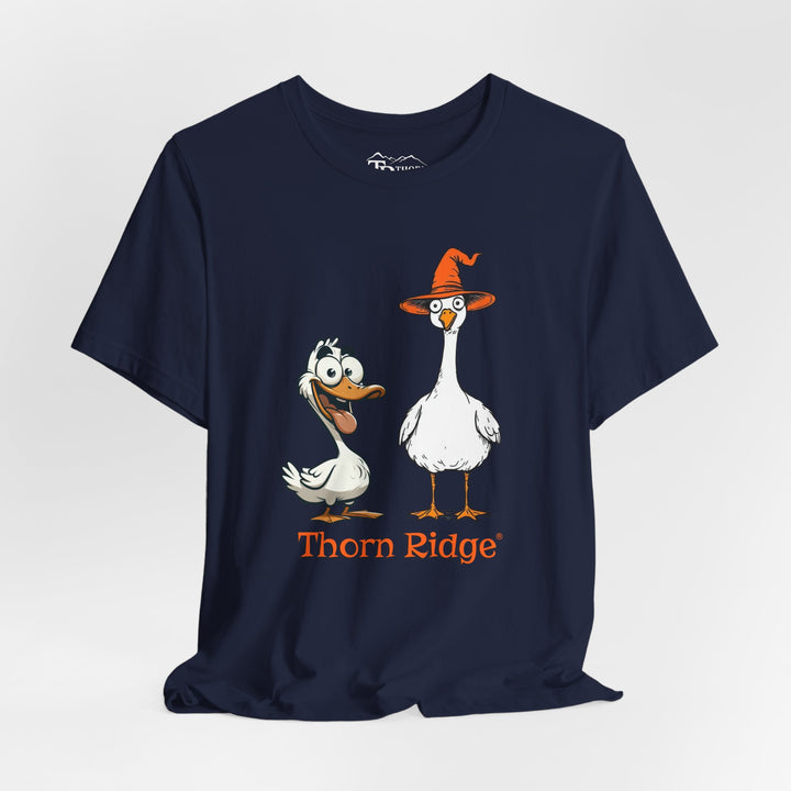 duck and goose halloween tee by Thorn Ridge. 