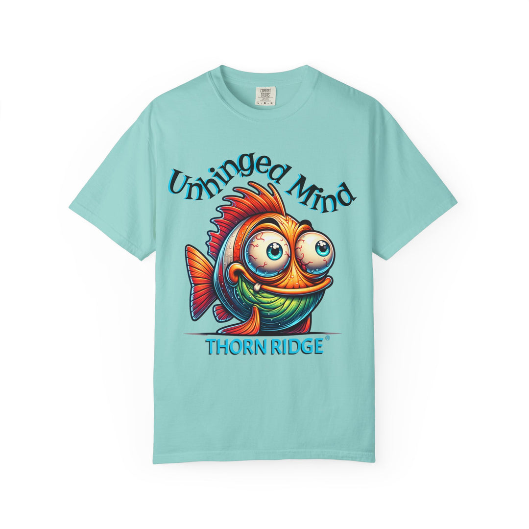 Unhinged Mind crazy looking fish graphic tee by Thorn Ridge®