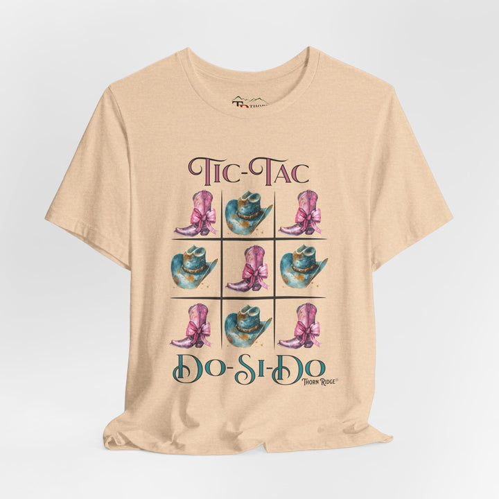 Tic-Tac Do-Si-Do Fun Graphic Tee