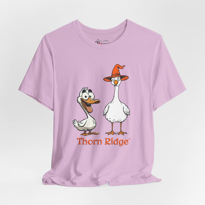 duck and goose halloween tee by Thorn Ridge. 