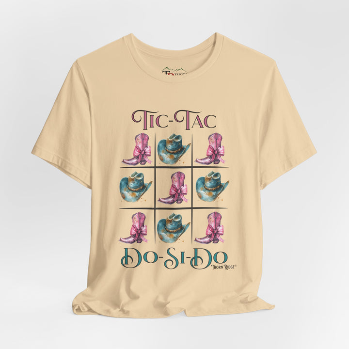 Tic-Tac Do-Si-Do Fun Graphic Tee